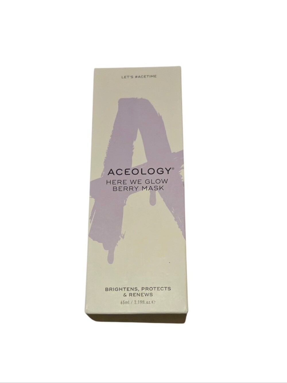 Aceology Here We Glow Berry Mask - Brand New, Full Size (2.19 oz)